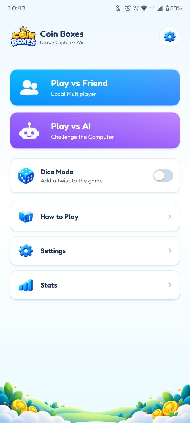 Coin Boxes Game Screen